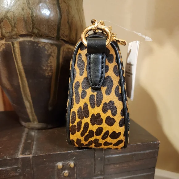 Michael Kors Carmela Leopard Print Women's Small Bag - Picture 10 of 13